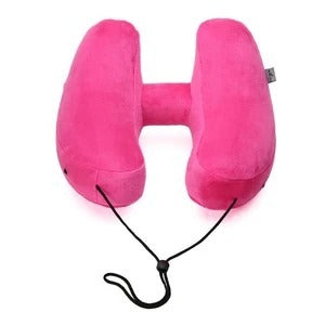 Portable Memory Foam Neck Pillow – Soft Travel Cushion for Neck & Shoulder Support | 5 Colors