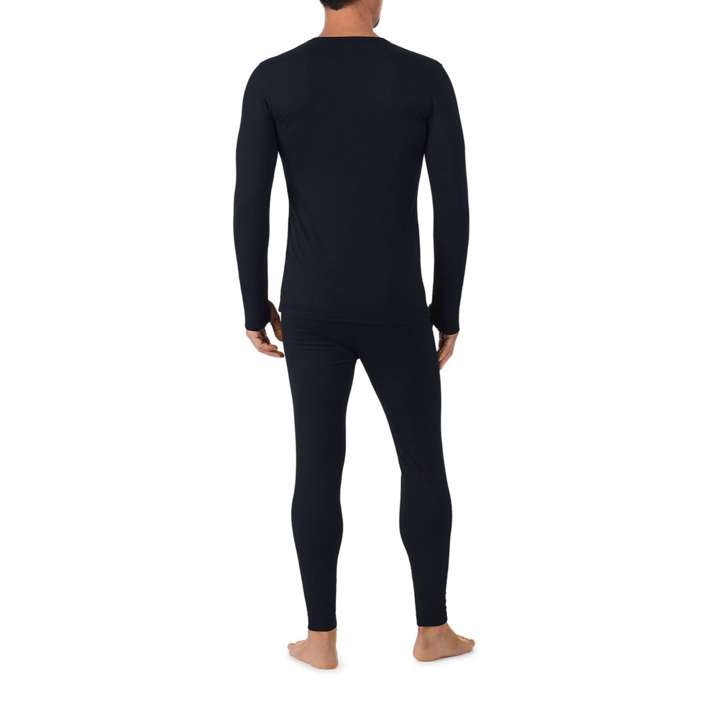 Cuddl Duds Thermal Underwear Shirt and Leggings Set for Men - Heavyweight Fleece Lined Long Johns - Winter Clothes Base Layer