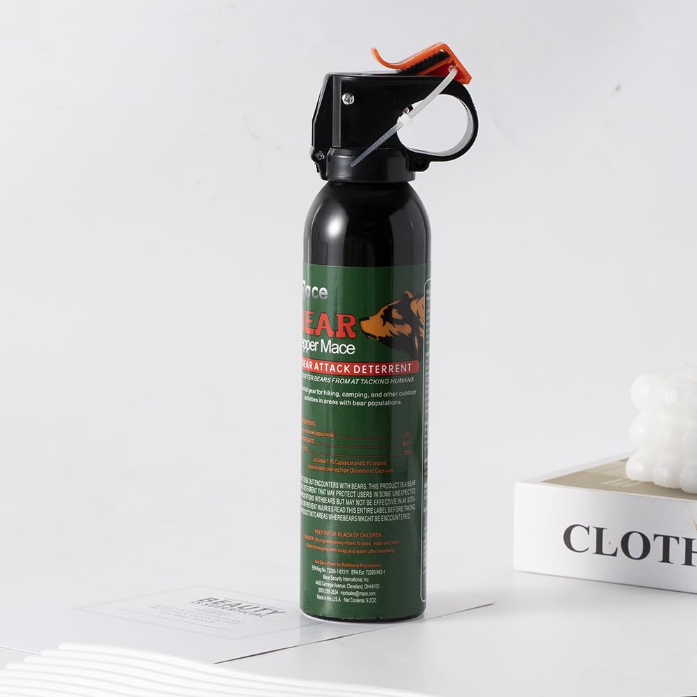 High Volume Pepper Spray for Hiking - Maximum Strength, Powerful Protection for Camping & Outdoor Activities