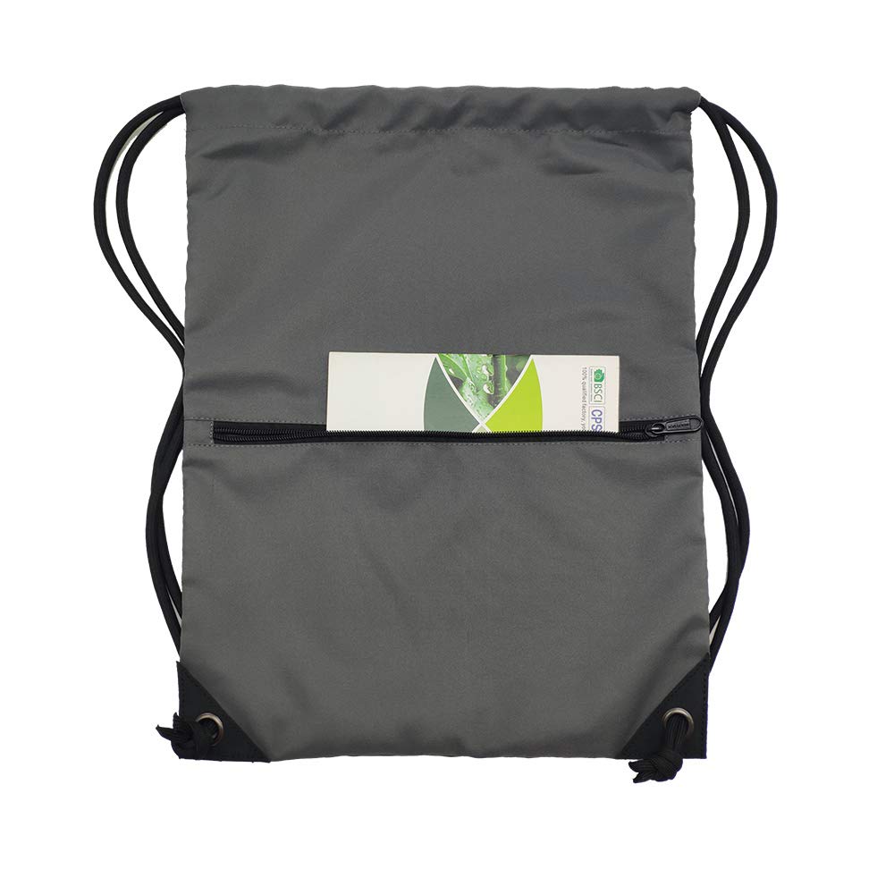 HOLYLUCK Drawstring Backpack Bag Sport Gym Sackpack