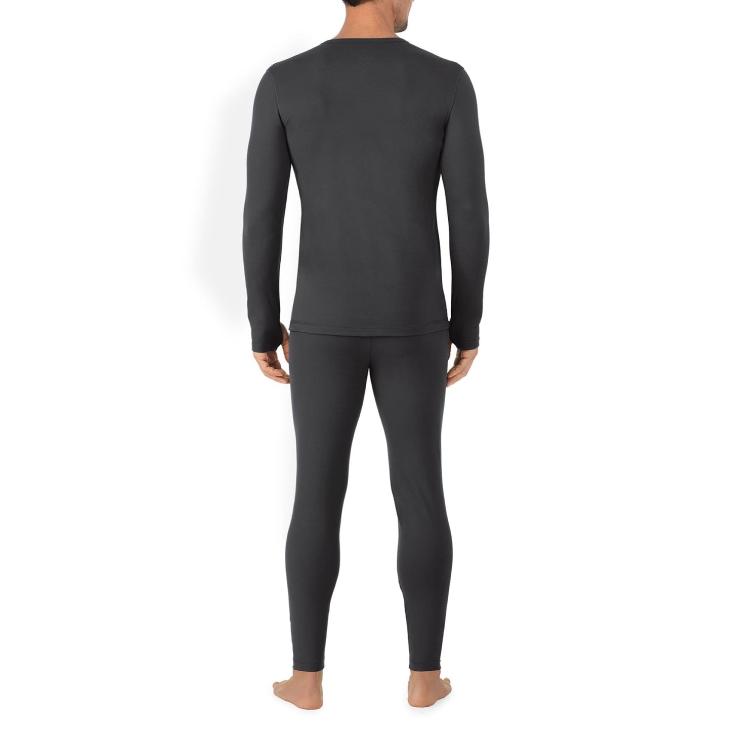 Cuddl Duds Thermal Underwear Shirt and Leggings Set for Men - Heavyweight Fleece Lined Long Johns - Winter Clothes Base Layer