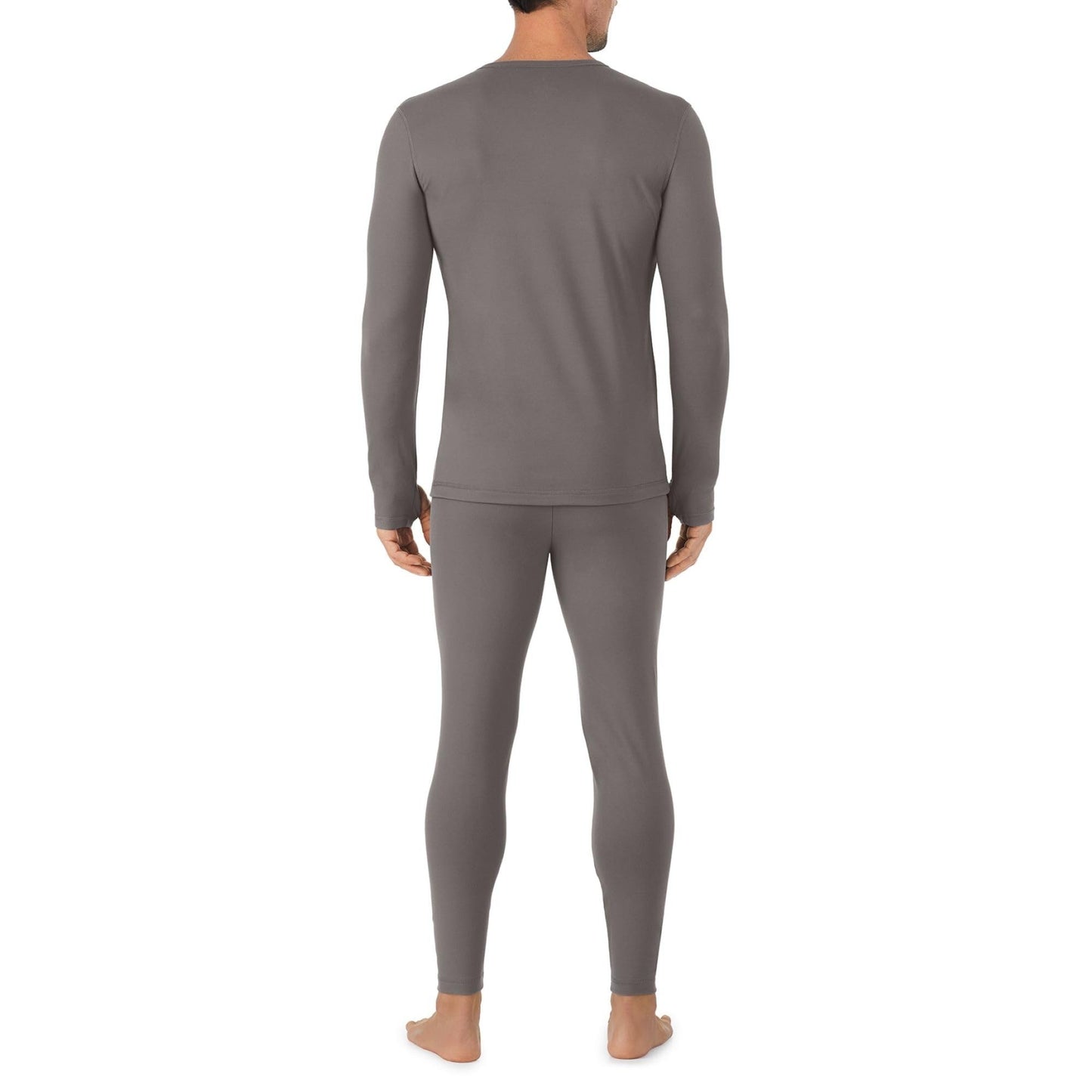 Cuddl Duds Thermal Underwear Shirt and Leggings Set for Men - Heavyweight Fleece Lined Long Johns - Winter Clothes Base Layer