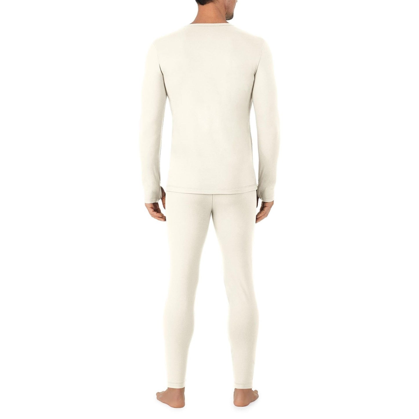 Cuddl Duds Thermal Underwear Shirt and Leggings Set for Men - Heavyweight Fleece Lined Long Johns - Winter Clothes Base Layer