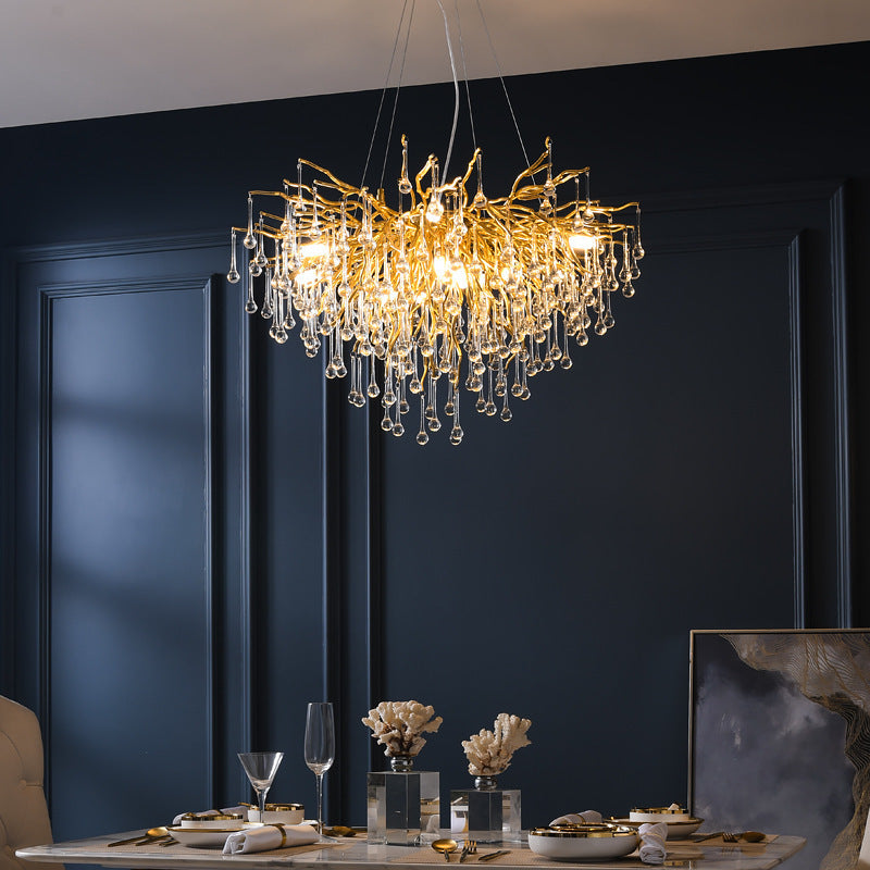 Elegant Model Home Art Deco Style Ceiling Lights
