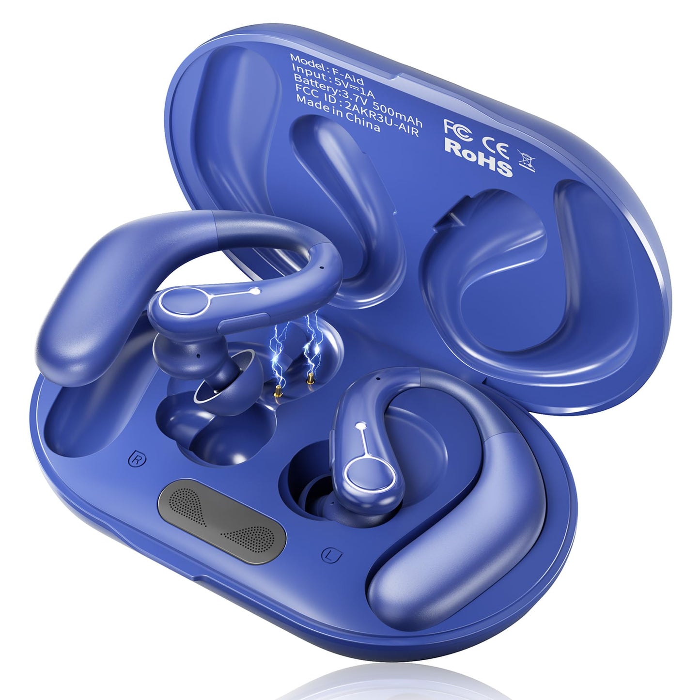 Hearing Aids, Hearing Aids for Seniors with Automatic Noise Cancelling for the Hearing Loss, Rechargeable Bluetooth Hearing Amplifiers with APP Volume Control, Premium Comfort Design and Wear