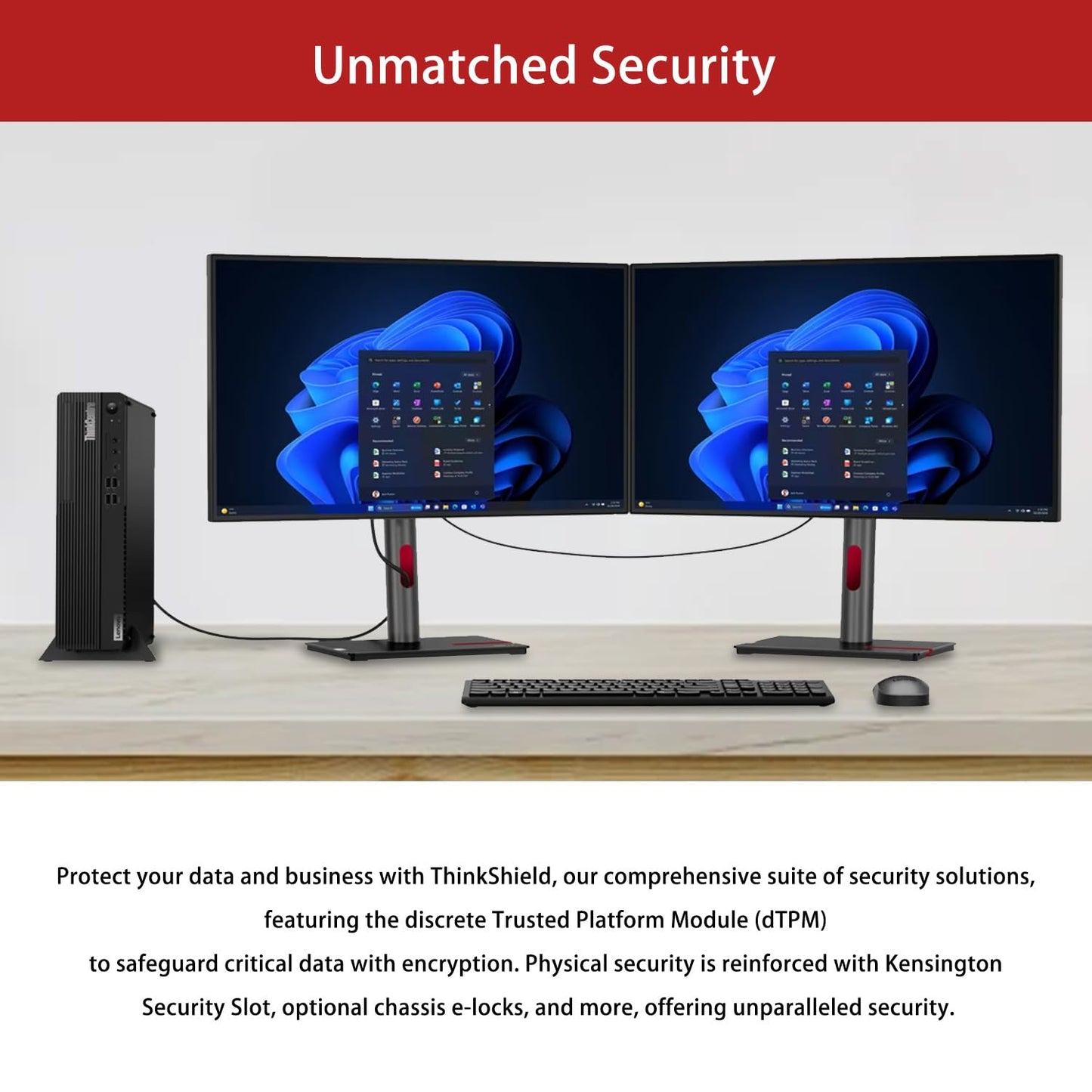 Lenovo ThinkCentre M70s Small Form Factor Business Desktop, 14th Gen Intel 10-Core i5-14400, 32GB DDR5 RAM, 1TB SSD, HDMI, DP, Wi-Fi 6, Windows 11 Pro, Bundle with Adata UC310 64GB USB Flash Drive
