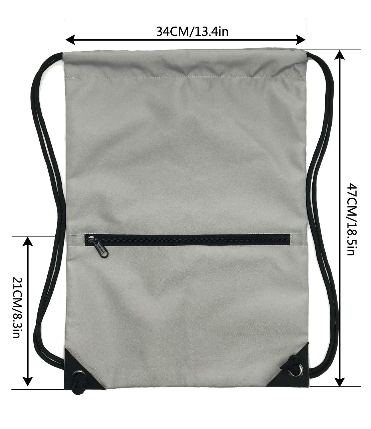 HOLYLUCK Drawstring Backpack Bag Sport Gym Sackpack