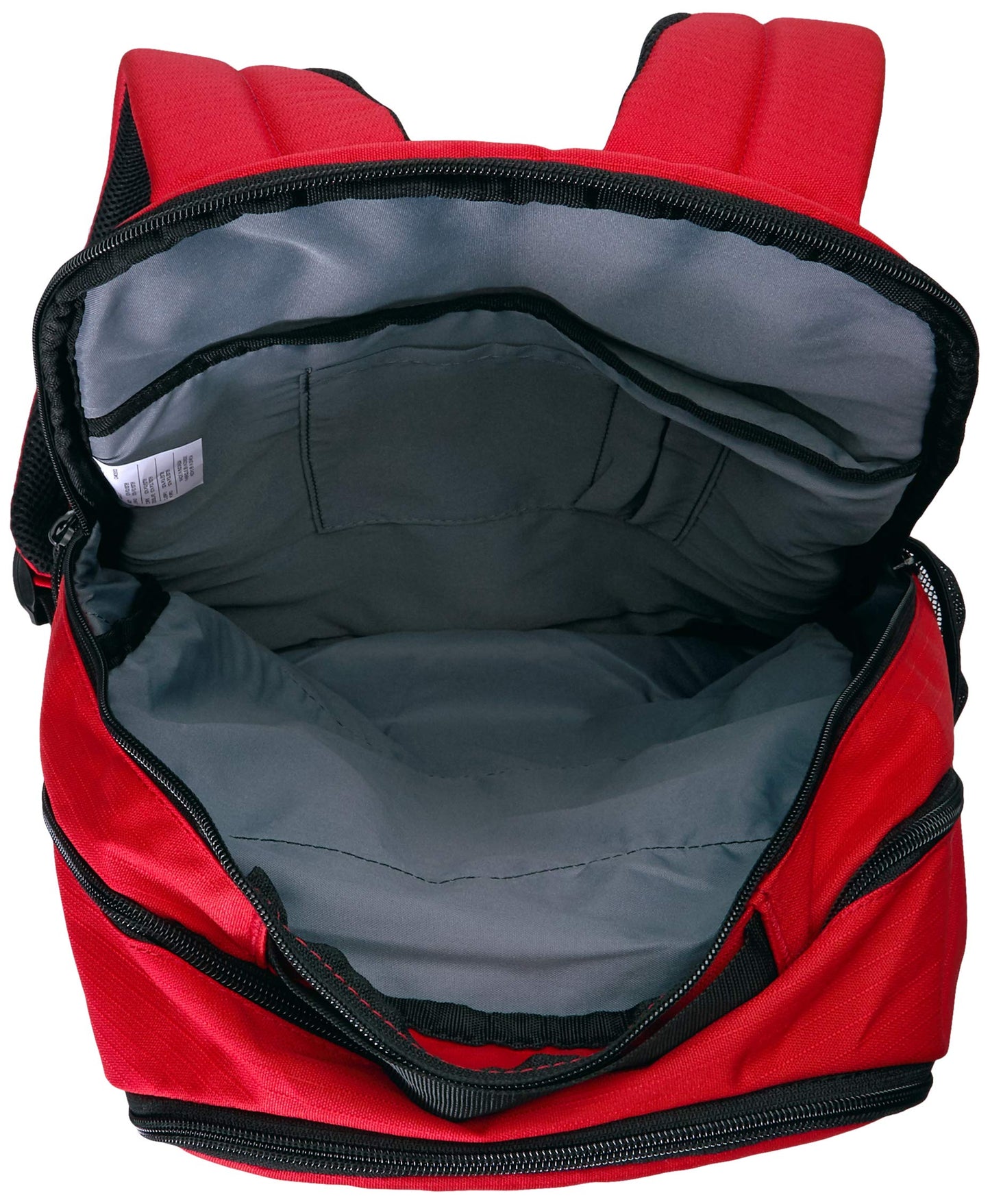 Nike Brasilia Medium Training Backpack for Women and Men with Secure Storage & Water Resistant Coating, Black/Black/White