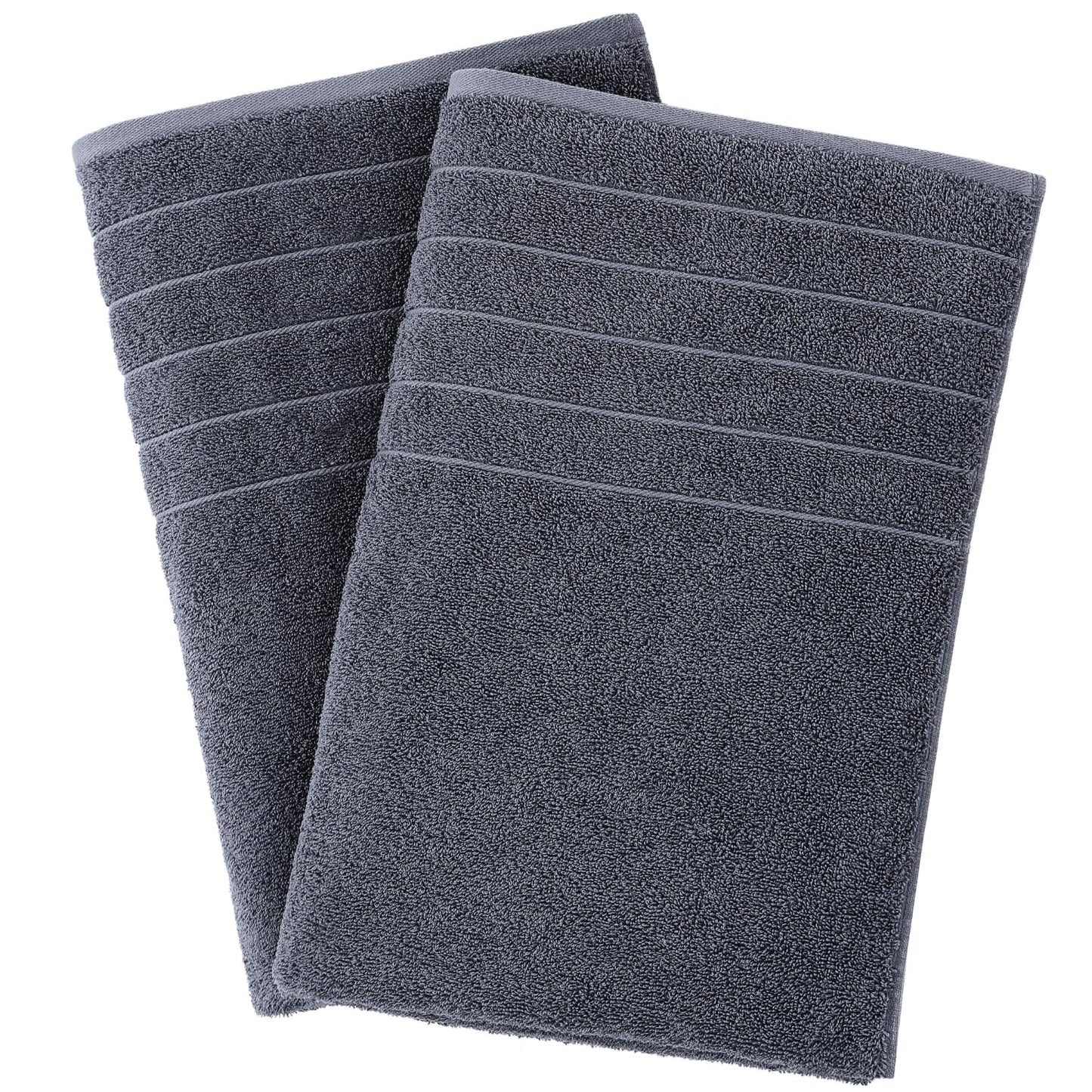 Casa Platino 100% Cotton 2 Pack Bath Towels (30"x60") - Ring Spun Cotton - Large Towels for Bathroom - Quick Drying, Highly Soft & Absorbent Shower Towel Set - Hotel & Spa Quality - White Towel Set