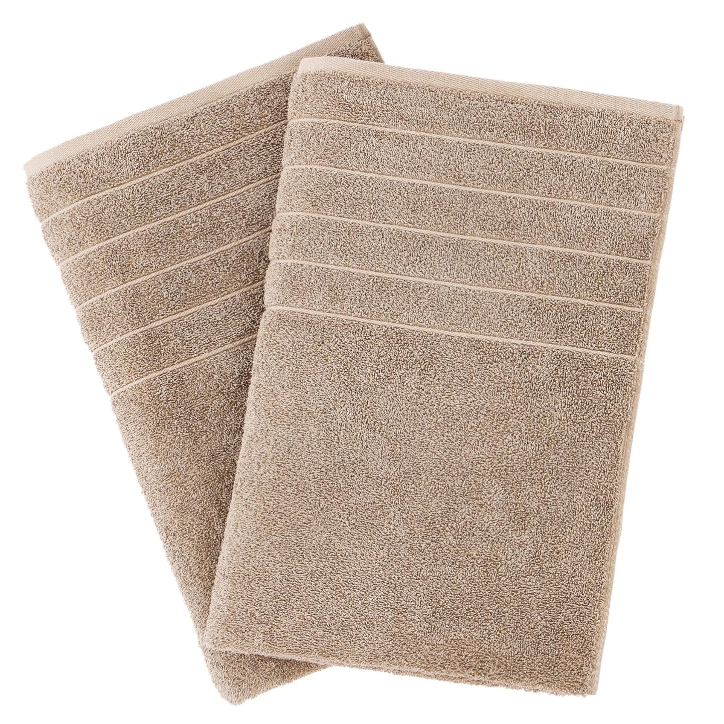 Casa Platino 100% Cotton 2 Pack Bath Towels (30"x60") - Ring Spun Cotton - Large Towels for Bathroom - Quick Drying, Highly Soft & Absorbent Shower Towel Set - Hotel & Spa Quality - White Towel Set