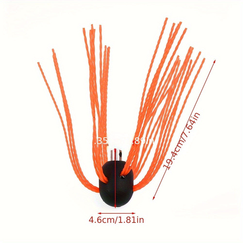 Reusable Nylon Chimney Brush Head with Tassels