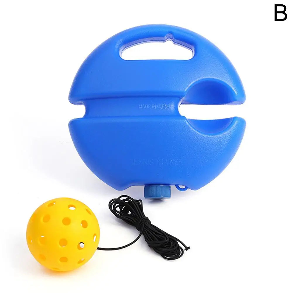 Portable Solo Tennis Trainer Rebound Tennis Ball with String Rope Self Tennis Practice Training Tool for Adults Kids Beginners
