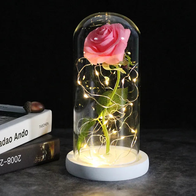 Livraison directe de fleurs artificielles Galaxy Rose Beauty