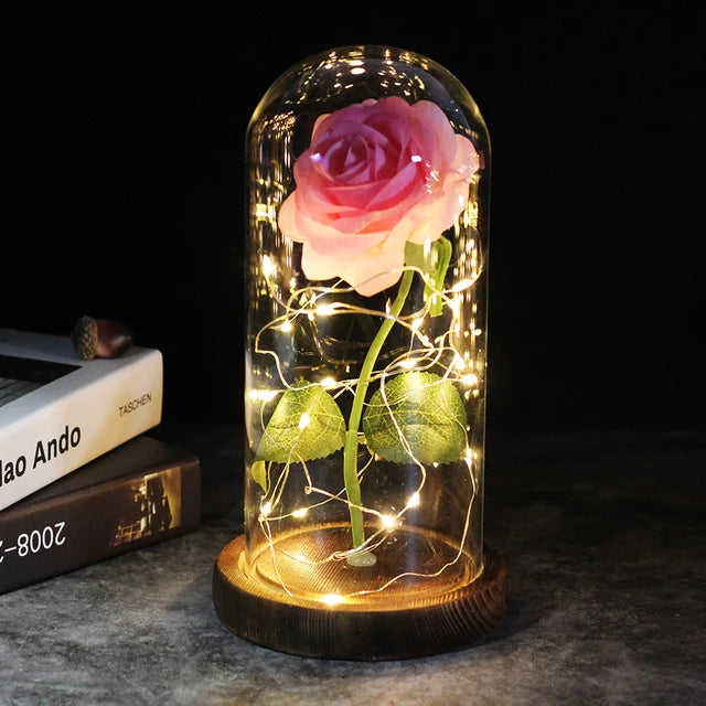 Livraison directe de fleurs artificielles Galaxy Rose Beauty