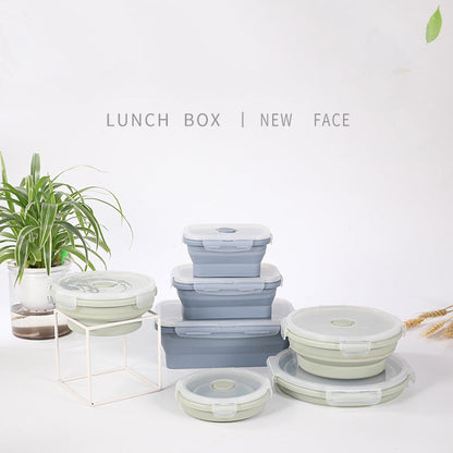 Microwave Safe Silicone Food Storage Box