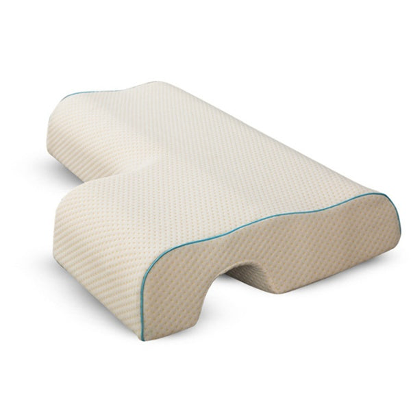 Couple Arm Tunnel Pillow – Memory Foam Cervical Neck & Cuddle Pillow | 8 Styles