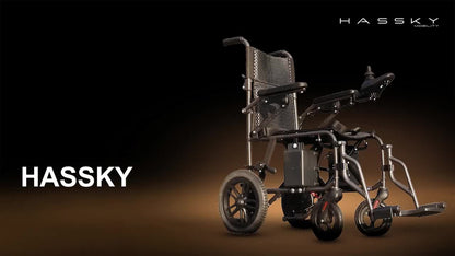 Adult Electric Wheelchair & Mobility Scooter - Lightweight Foldable Suitable for Seniors with 360° Joystick Control, Left/Right Hand Operation, All-Terrain Power Chair, Compact Device for / Use ( -)