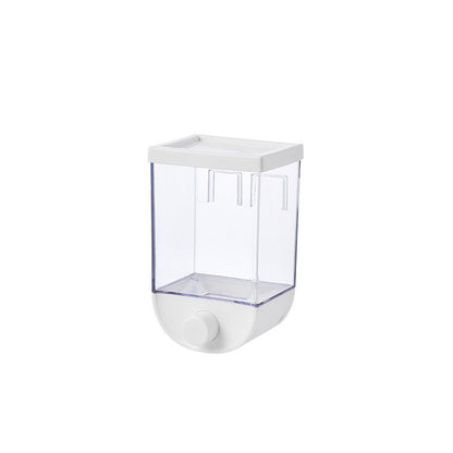 Kitchen Dry Food Storage Box with Easy Dispenser Button