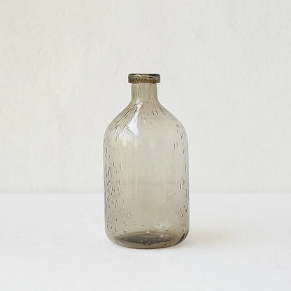 Aesthetic Clear Bubble Glass Flower Vase