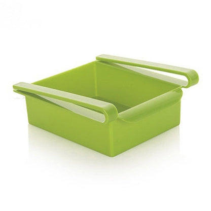 Hanging Plastic Refrigerator Shelf Storage Rack