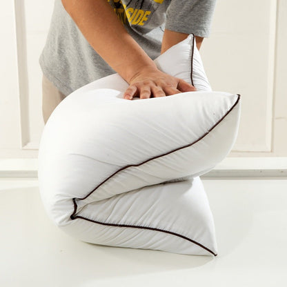 Buckwheat & Nine-Hole Silk Cotton Pillow – High-Elastic Health Pillow for Adults | 45x75cm