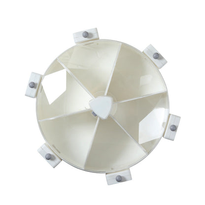 Rotating Grain Storage Box Wall-Mounted Container