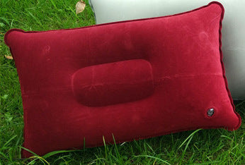 Portable Inflatable PVC Air Pillow – Lightweight Travel, Camping & Nap Pillow | 38x24cm | 4 Colors