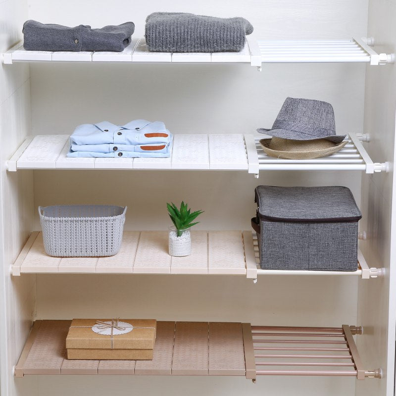 Adjustable Wall-Mounted Kitchen Storage Rack