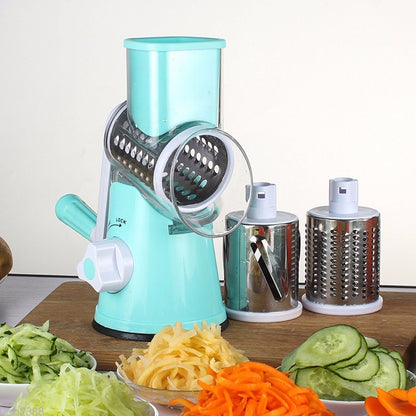 Round Mandoline Slicer: Potato Julienne & Vegetable Cutter