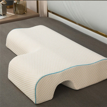 Couple Arm Tunnel Pillow – Memory Foam Cervical Neck & Cuddle Pillow | 8 Styles