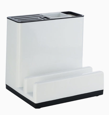 Kitchen Tableware Storage Holder & Plastic Knife Rack