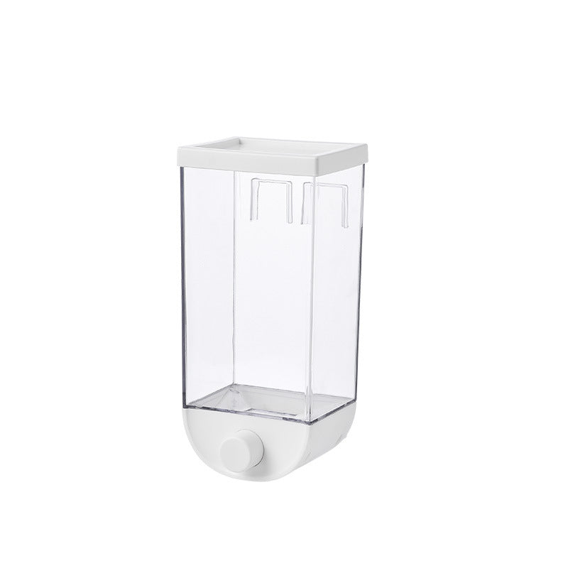 Kitchen Dry Food Storage Box with Easy Dispenser Button