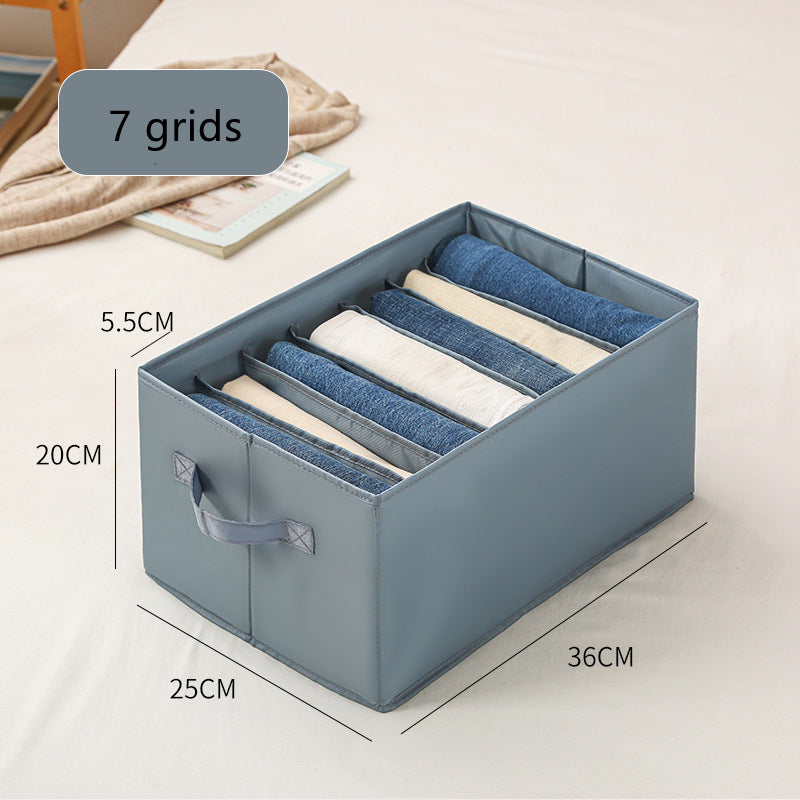 Large Capacity Folding Clothes Drawer Divider