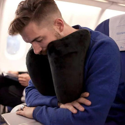 Portable Memory Foam Neck Pillow – Soft Travel Cushion for Neck & Shoulder Support | 5 Colors