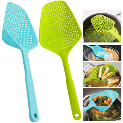 Large Nylon Strainer Scoop Colander Kitchen Tool