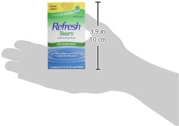 Refresh Tears, Lubricant Eye Drops, 2 Bottles .5 fl oz (15 ml)