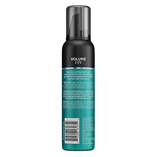 John Frieda Volume Lift Hairspray, Volumizing Hairspray with Air-Silk Technology for Fine or Flat Hair, Adds Body, Long-Lasting Hold, and Fullness for Fine, Thin Hair, 10 Oz, Pack of 2