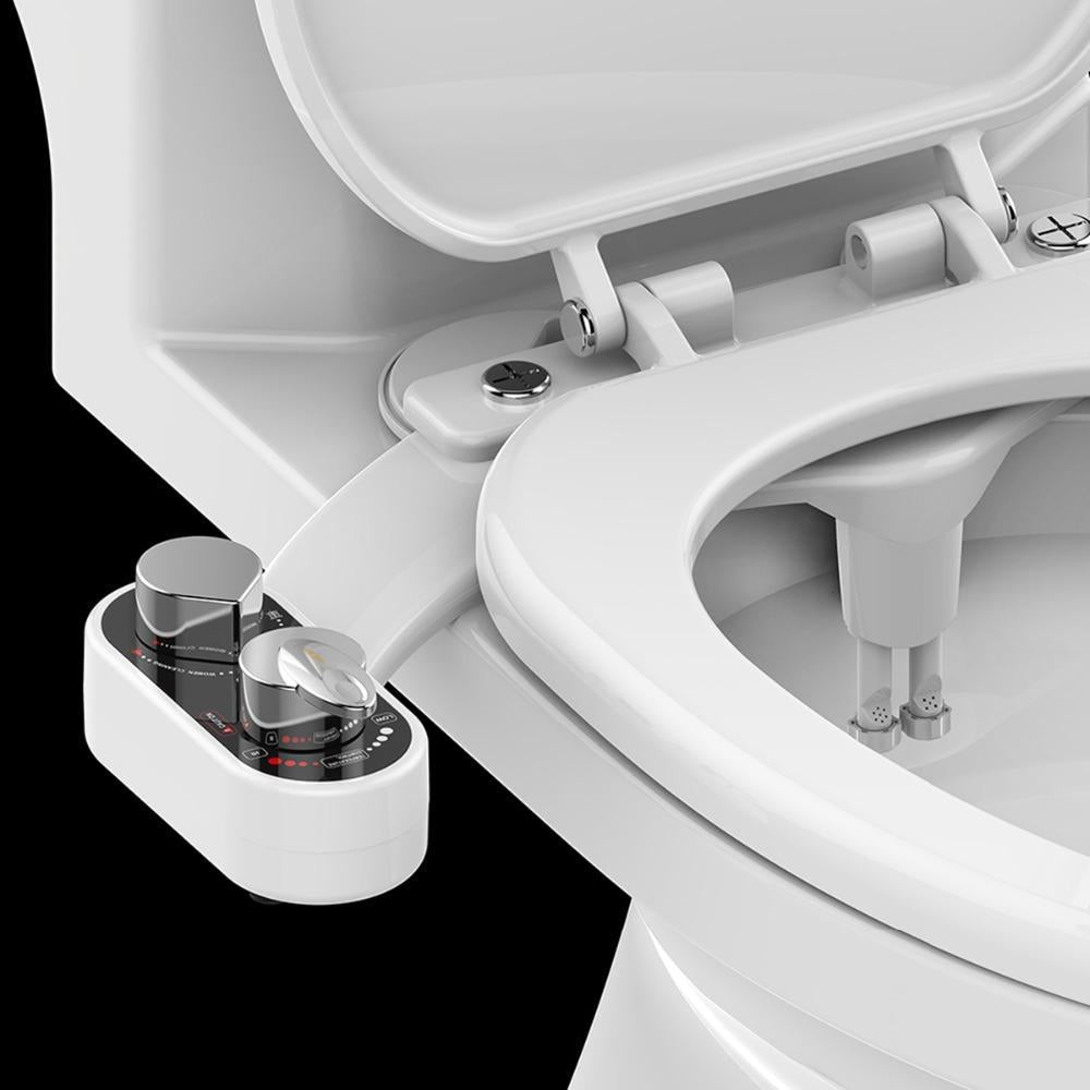 Smart Bidet Seat Attachment with Adjustable Water Temperature
