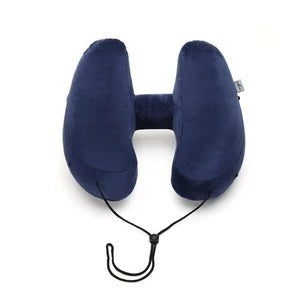 Portable Memory Foam Neck Pillow – Soft Travel Cushion for Neck & Shoulder Support | 5 Colors