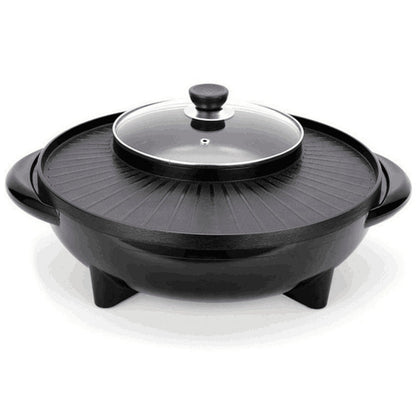 Indoor Non-Stick Electric BBQ Grill Cooking Pot