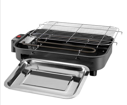 Korean Square Non-Smoking Electric BBQ Grill Pan