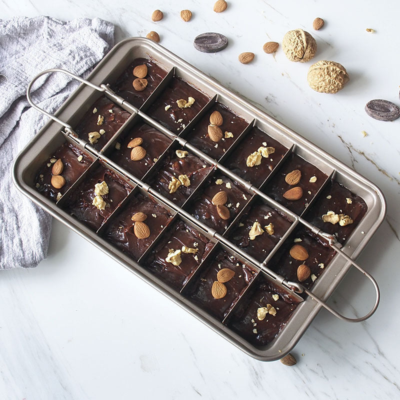 Non-Stick Square Brownie Cake Baking Pan