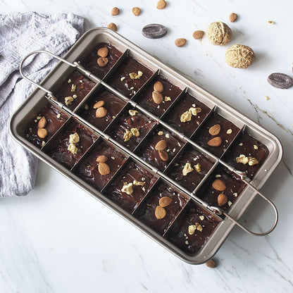 Non-Stick Square Brownie Cake Baking Pan