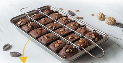 Non-Stick Square Brownie Cake Baking Pan