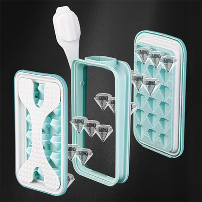 Creative Ice Ball Diamond Curling Ice Maker Kitchen Gadget