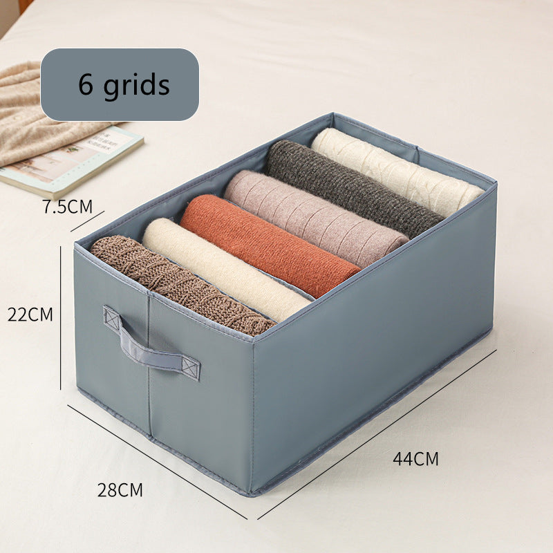 Large Capacity Folding Clothes Drawer Divider