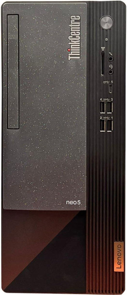 Lenovo ThinkCentre Neo 50T Gen 3 Tower Computer - Intel i7-12700K, 32GB Ram, 1TB NVMe SSD, DisplayPort, HDMI, VGA, DVD-RW, USB Type-C, Card Reader, Wi-Fi, Bluetooth - Windows 11 Pro, Black Desktop