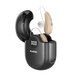 View of Hearing Aids for Seniors, OTC Hearing Aids for People with Hearing Loss, Sound Quality Restoration, Intelligent Noise Reduction, Standby 80h, One-Button Operation, Comfortable Wearing,Beige - Hearing Aids in various colors from Sams E shop
