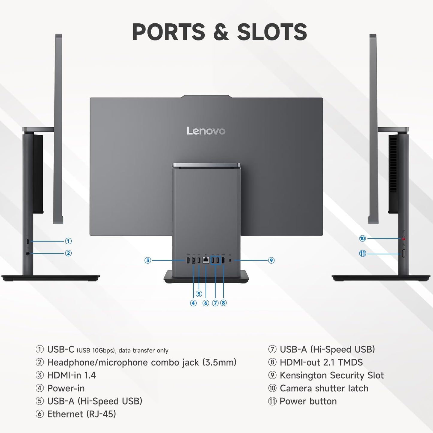 Lenovo ThinkCentre Neo 50a All-in-One Business Desktop, 27” FHD 100Hz Touchscreen, Intel Core i7-13620H, 32GB DDR5, 1TB SSD, Webcam, HDMI, Wi-Fi 6, Wired KB & M, Win 11 Pro, Adata Flash Drive Bundle