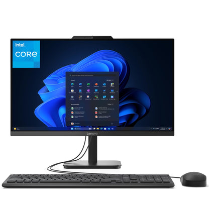 Lenovo 24 All-in-One Desktop Computer for Home Office, Intel Processor, 23.8" FHD AIO, WiFi 6, Bluetooth 5.2, RJ-45, HDMI, Keyboard & Mouse - 32GB RAM, 1TB PCIe SSD